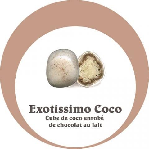 Exotissimo Coco 500g - La Fontaine Royale