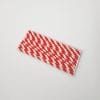 Lot de 25 pailles rouge
