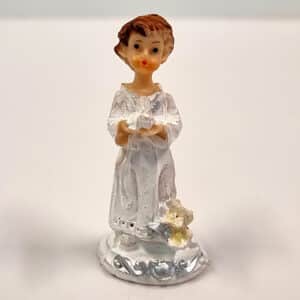 Mini sujet garçon pour communion ou confirmation H 7cm