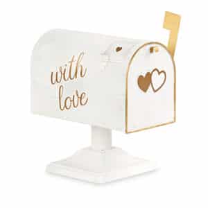 Urne mariage en forme de boite aux lettres