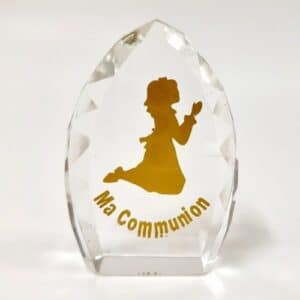 Cristal Communion Fille 4.5x6.7cm