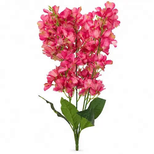 Bouquet 5 tiges de fleurs 64cm
