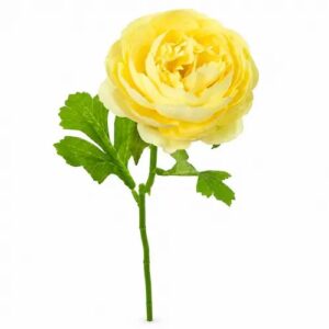 Tige de fleur jaune 37cm