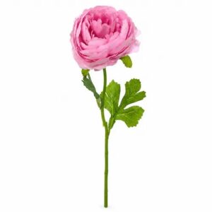 Tige de fleur rose 37cm