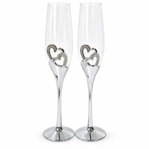 2 Coupes de champagne premium