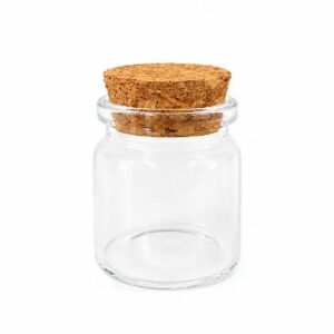 Bocal en verre 3.7x4cm