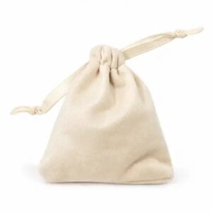 Sac velours 7x9cm