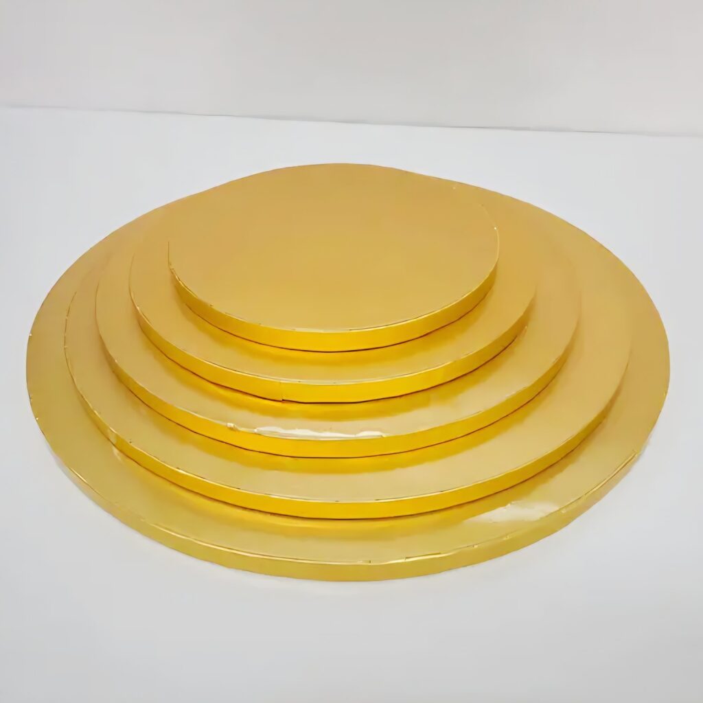 Support rond doré diam. 20-25-30-35-40cm