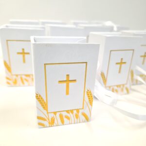 Boite Bible croix or