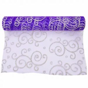 Organza arabesque 28cmx5m