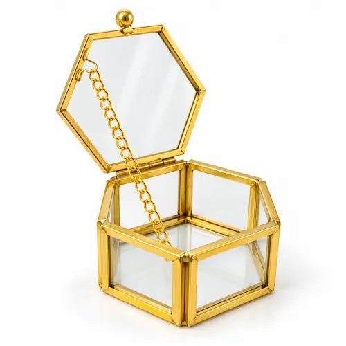 Coffret bijoux en verre – Image 1