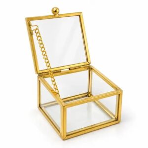 Coffret bijou en verre