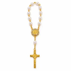 Dizainier perles blanches