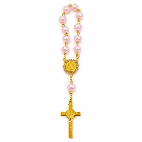Dizainier perles rose clair – Image 1